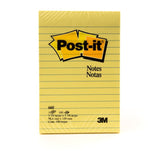 3M 660 ورقة ملاحظات مسطرة مقاس 4 × 6